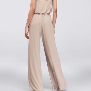 Quartz bridesmaid romper/pant suit